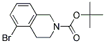 TERT-BUTYL 5-BROMO-3,4-DIHYDROISOQUINOLINE-2(1H)-CARBOXYLATE Struktur