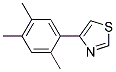 4-(2,4,5-TRIMETHYLPHENYL)-1,3-THIAZOLE Struktur