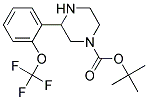 3-(2-TRIFLUOROMETHOXY-PHENYL)-PIPERAZINE-1-CARBOXYLIC ACID TERT-BUTYL ESTER Struktur