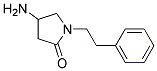 4-AMINO-1-PHENETHYL-PYRROLIDIN-2-ONE Struktur