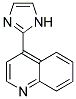 4-(1H-IMIDAZOL-2-YL)-QUINOLINE Struktur