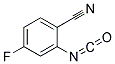 4-FLUORO-2-ISOCYANATOBENZONITRILE Struktur