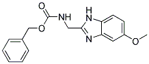 (5-METHOXY-1H-BENZIMIDAZOL-2-YLMETHYL)-CARBAMIC ACID BENZYL ESTER Struktur