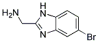 C-(5-BROMO-1H-BENZIMIDAZOL-2-YL)-METHYLAMINE Struktur