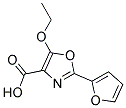 5-ETHOXY-2-(2-FURYL)-1,3-OXAZOLE-4-CARBOXYLIC ACID Struktur