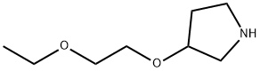 3-(2-ETHOXYETHOXY)PYRROLIDINE Struktur