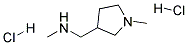 METHYL-(1-METHYL-PYRROLIDIN-3-YLMETHYL)-AMINE DIHYDROCHLORIDE Struktur