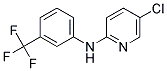 (5-CHLORO-PYRIDIN-2-YL)-(3-TRIFLUOROMETHYL-PHENYL)-AMINE Struktur