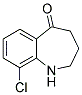 9-CHLORO-1,2,3,4-TETRAHYDRO-BENZO[B]AZEPIN-5-ONE Struktur