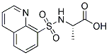 ALANINE, N-(8-QUINOLINYLSULFONYL)- Struktur