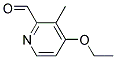 4-ETHOXY-3-METHYL-PYRIDINE-2-CARBALDEHYDE Struktur