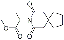 METHYL 2-(7,9-DIOXO-8-AZASPIRO[4.5]DEC-8-YL)PROPANOATE Struktur