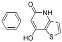 7-HYDROXY-6-PHENYL-4H-THIENO[3,2-B]PYRIDIN-5-ONE Struktur