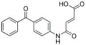 3-(4-BENZOYL-PHENYLCARBAMOYL)-ACRYLIC ACID Struktur