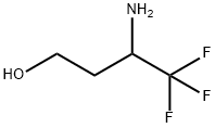 3-AMINO-4,4,4-TRIFLUORO-BUTAN-1-OL Struktur