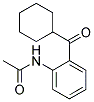 N-(2-CYCLOHEXANECARBONYL-PHENYL)-ACETAMIDE Struktur