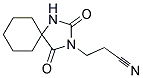 3-(2,4-DIOXO-1,3-DIAZASPIRO[4.5]DEC-3-YL)PROPANENITRILE Struktur