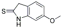 6-METHOXY-1,3-DIHYDRO-INDOLE-2-THIONE Struktur