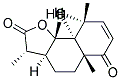 (3S,3AS,5AR,9R,9AS,9BS)-9-HYDROXY-3,5A,9-TRIMETHYL-3A,5,5A,9,9A,9B-HEXAHYDRO-3H,4H-NAPHTHO[1,2-B]FURAN-2,6-DIONE Struktur