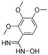 N-HYDROXY-2,3,4-TRIMETHOXY-BENZAMIDINE Struktur