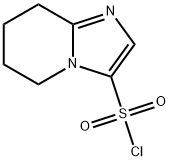 5,6,7,8-TETRAHYDROIMIDAZO[1,2-A]PYRIDINE-3-SULFONYL CHLORIDE Struktur