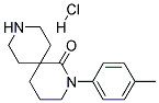 2-P-TOLYL-2,9-DIAZASPIRO[5.5]UNDECAN-1-ONE HYDROCHLORIDE Struktur