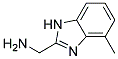 C-(4-METHYL-1H-BENZIMIDAZOL-2-YL)-METHYLAMINE Struktur