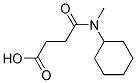 N-CYCLOHEXYL-N-METHYL-SUCCINAMIC ACID Struktur