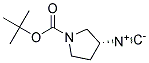 (R)-1-BOC-3-ISOCYANO-PYRROLIDINE Struktur