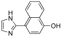 4-(1H-IMIDAZOL-2-YL)-NAPHTHALEN-1-OL Struktur