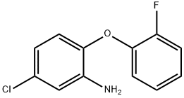 5-CHLORO-2-(2-FLUOROPHENOXY)ANILINE Struktur