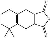 5,5-DIMETHYL-3A,4,5,6,7,8,9,9A-OCTAHYDRO-NAPHTHO[2,3-C]FURAN-1,3-DIONE Struktur