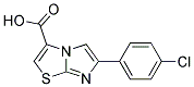 6-(4-CHLORO-PHENYL)-IMIDAZO[2,1-B]THIAZOLE-3-CARBOXYLIC ACID Struktur