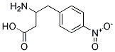 3-AMINO-4-(4-NITROPHENYL)BUTANOIC ACID Struktur