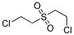 BIS(2-CHLORETHYL)SULFONE Struktur