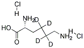 D-LYSINE-4,4,5,5-D4 2HCL Struktur