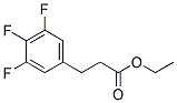 3-(3,4,5-TRIFLUORO-PHENYL)-PROPIONIC ACID ETHYL ESTER Struktur