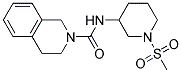 N-[1-(METHYLSULFONYL)PIPERIDIN-3-YL]-3,4-DIHYDROISOQUINOLINE-2(1H)-CARBOXAMIDE Struktur