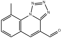 9-METHYL-1,2,3,9B-TETRAAZA-CYCLOPENTA[A]-NAPHTHALENE-4-CARBALDEHYDE Struktur