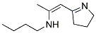 BUTYL-[(Z)-2-(4,5-DIHYDRO-3H-PYRROL-2-YL)-1-METHYL-VINYL]-AMINE Struktur