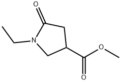 METHYL 1-ETHYL-5-OXOPYRROLIDINE-3-CARBOXYLATE Struktur