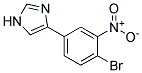 4-(4-BROMO-3-NITRO-PHENYL)-1H-IMIDAZOLE Struktur