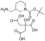 3-AMINOMETHYL-PIPERIDINE-1-CARBOXYLIC ACID TERT-BUTYL ESTER CITRATE Struktur