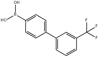 3'-TRIFLUOROMETHYL-BIPHENYL-4-BORONIC ACID Struktur