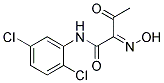 N-(2,5-DICHLORO-PHENYL)-2-HYDROXYIMINO-3-OXO-BUTYRAMIDE Struktur