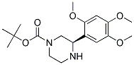 (R)-3-(2,4,5-TRIMETHOXY-PHENYL)-PIPERAZINE-1-CARBOXYLIC ACID TERT-BUTYL ESTER Struktur