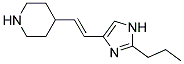 4-[2-(2-PROPYL-1H-IMIDAZOL-4-YL)-VINYL]-PIPERIDINE Struktur