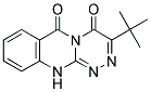 3-TERT-BUTYL-4H-[1,2,4]TRIAZINO[3,4-B]QUINAZOLINE-4,6(11H)-DIONE Struktur