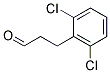 3-(2,6-DICHLORO-PHENYL)-PROPIONALDEHYDE Struktur