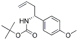 [(R)-1-(4-METHOXY-PHENYL)-BUT-3-ENYL]-CARBAMIC ACID TERT-BUTYL ESTER Struktur